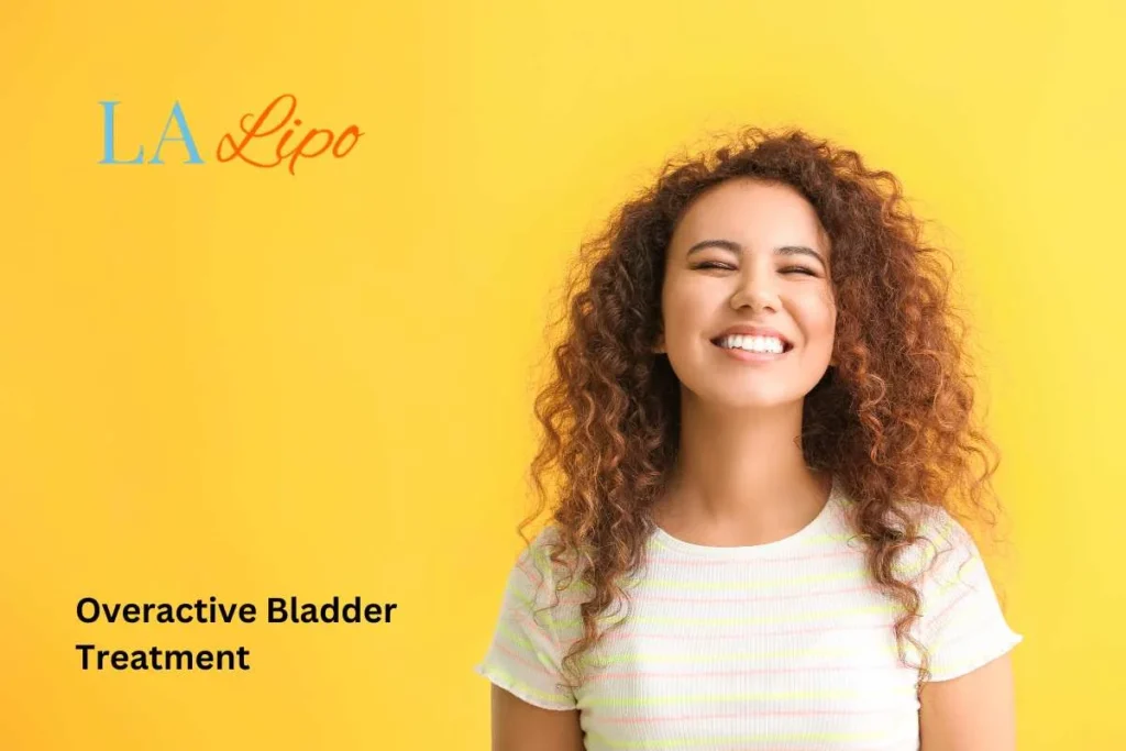 woman smiling about overactive bladder treatment Cottenham Park solutions